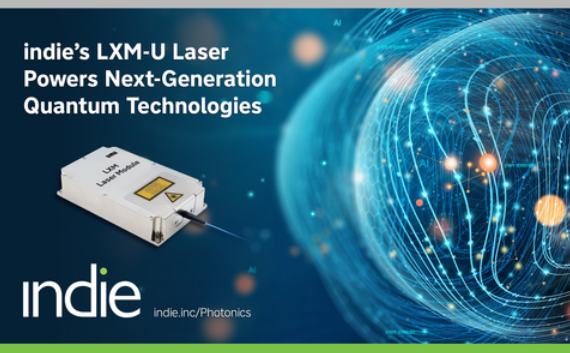 indie introduces LXM-U lasers to power next-generation quantum technologies with ultra-low noise performance