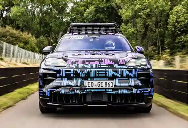 There are surprises in performance The Porsche Cayenne EV may be delivered next year