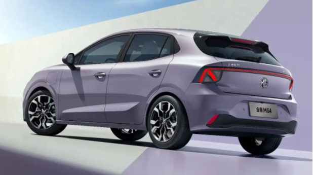 The official picture of the new MG4 EV model was released on August 5