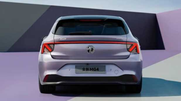 The official picture of the new MG4 EV model was released on August 5