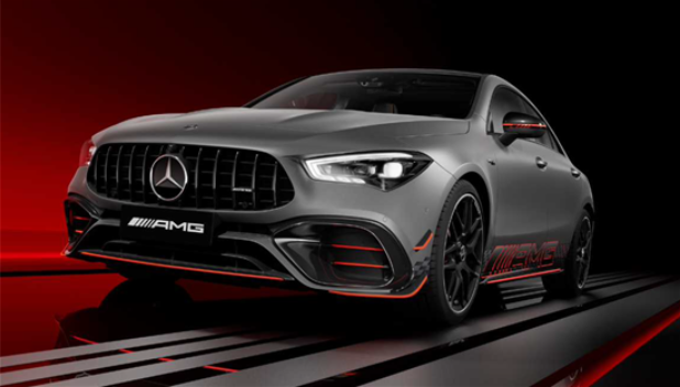 The new AMG CLA 45 S is priced at 625,900 yuan