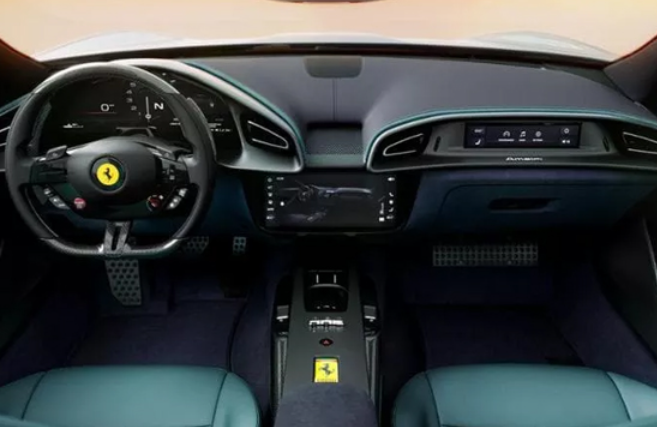 Equipped with a mid-front V8 engine Ferrari Amalfi was officially released